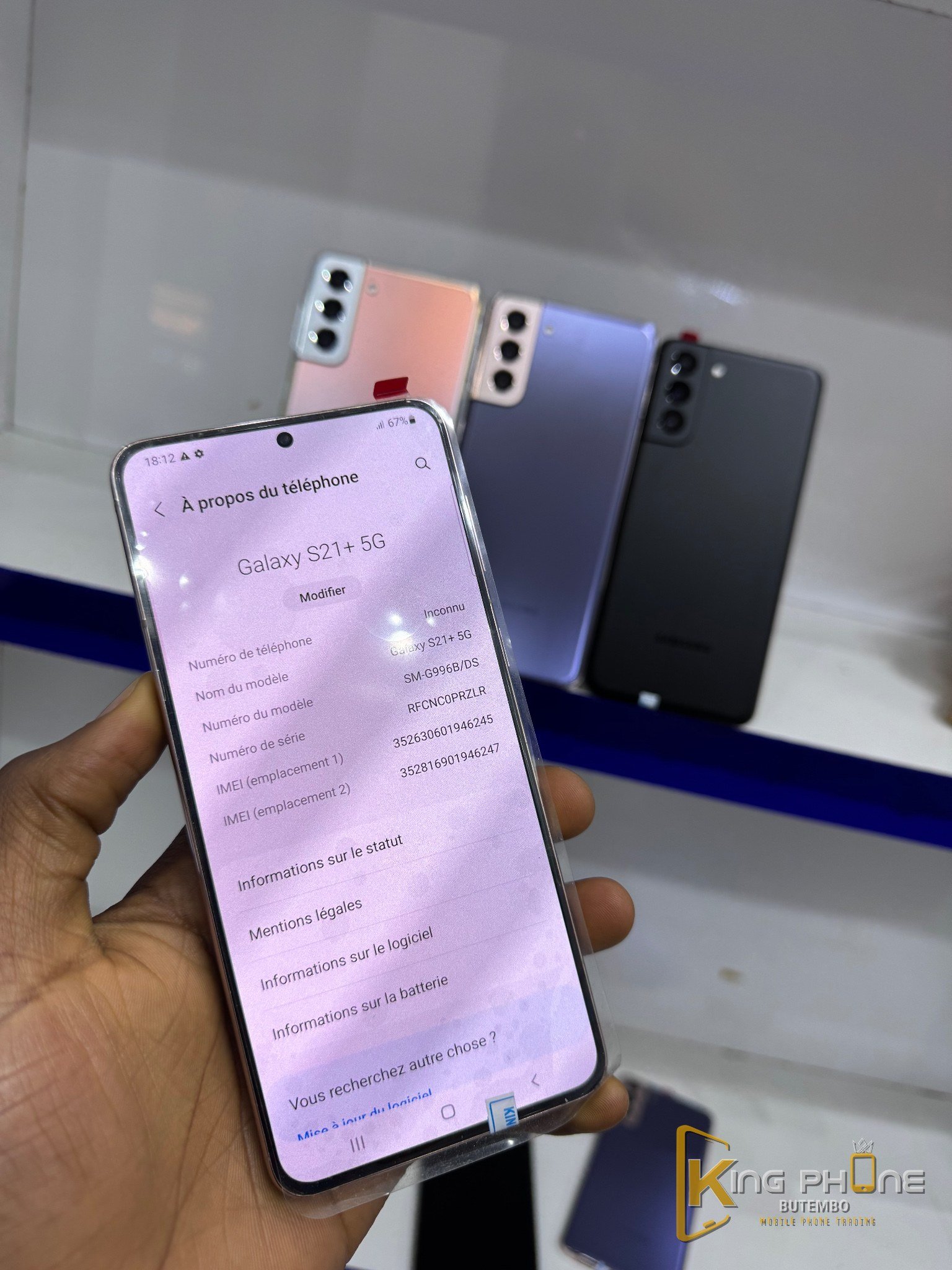 Samsung S21+